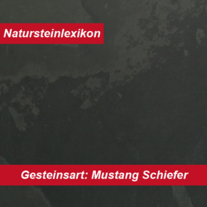 Natursteinlexikon erklärt Mustang Schiefer